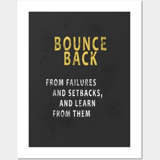 Bounce Back Posters and Art